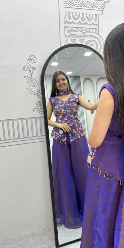 Angelic Purple Tissue Simmer Embroider Work Salwar Suit | Jump Suits, Salwar suit, Casual Suits, Creative suits, Designer Suits, Palazzo Suits, Party Wear Suits, Patiala Suits, Straight Suits
