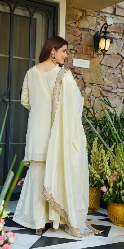 Black Glass Organza Silk Sequence Work Salwar Suit | Jump Suits, Salwar suit, Casual Suits, Creative suits, Designer Suits, Palazzo Suits, Party Wear Suits, Patiala Suits, Straight Suits