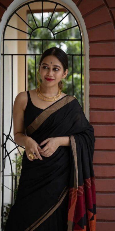 Black Soft Lilan Slab Border Work Saree | Sarees, Bollywood Sarees, Creative Sarees, Designer Sarees, Embroidered Sarees, Ethnic Saree, Modern Digital sarees, Party Wear Sarees