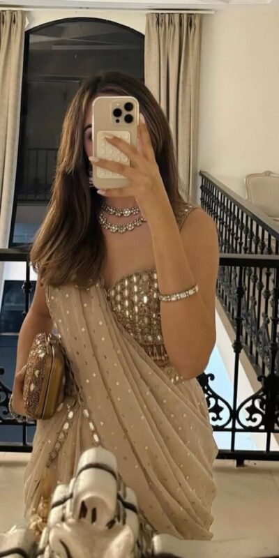 Chiku Faux Georgette Thread Work Lehenga Choli | Lehenga, Bollywood Lehenga, Creative Lehenga, Designer Lehenga, Embroidered Lehenga, Party Wear Lehenga