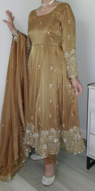 Chiku Zimmy Silk Embroider Work Anarkali Suit | Anarkali Suits, Bollywood Anarkali, Creative-Anarkali, Designer Anarkali, Embroidered Anarkali, Party Wear Anarkali