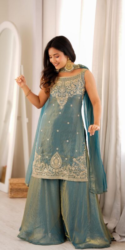 KB 306 Blue Fendy Silk Salwar Suit with Mirror Work & Embroidery Work. Best Price ₹1999. Delivery 4-6 Working Days. Shop now. | Jump Suits, Salwar suit, Casual Suits, Creative suits, Designer Suits, Palazzo Suits, Party Wear Suits, Patiala Suits, Straight Suits