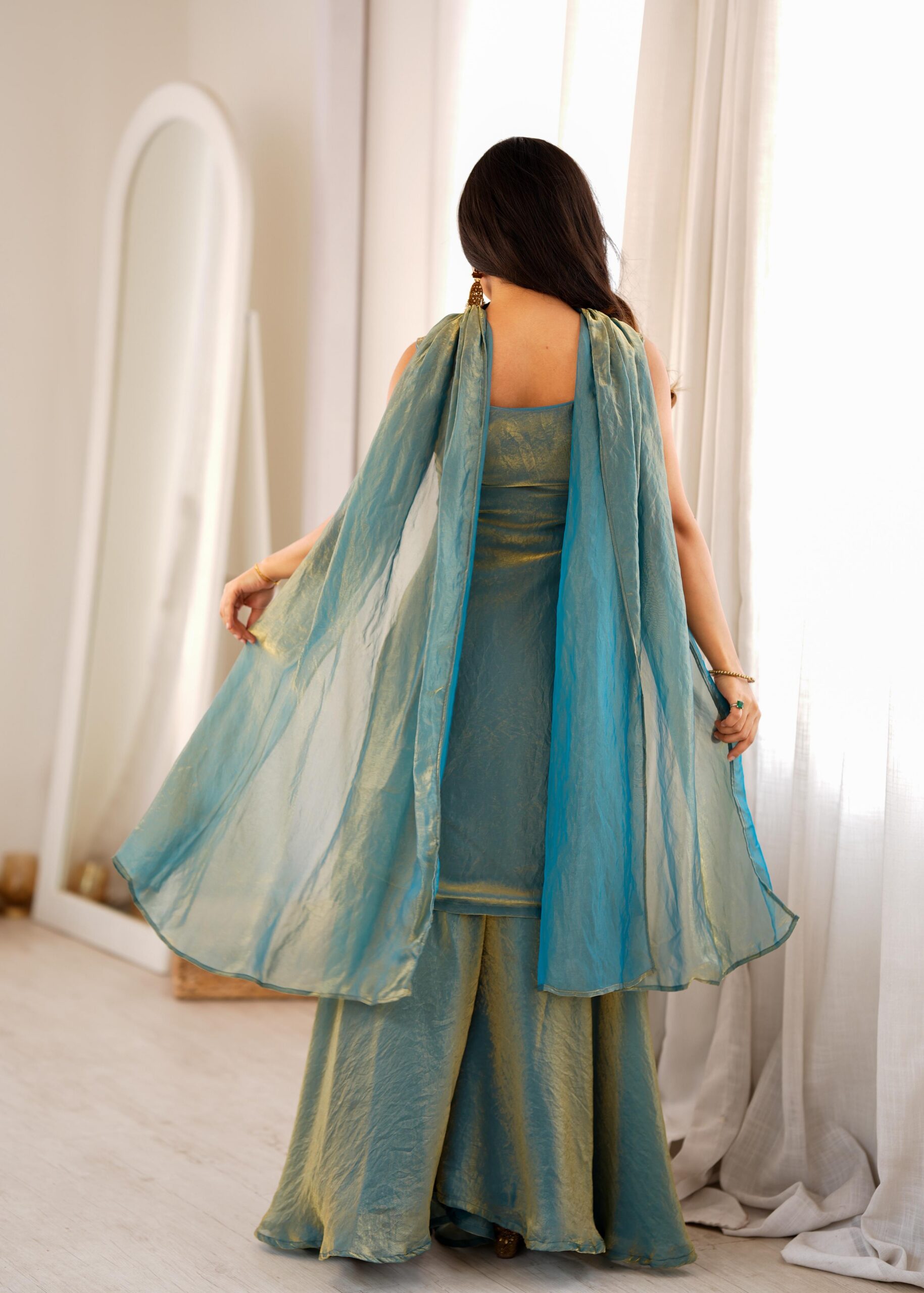 KB 306 Blue Fendy Silk Salwar Suit with Mirror Work & Embroidery Work. Best Price ₹1999. Delivery 4-6 Working Days. Shop now. | Jump Suits, Salwar suit, Casual Suits, Creative suits, Designer Suits, Palazzo Suits, Party Wear Suits, Patiala Suits, Straight Suits