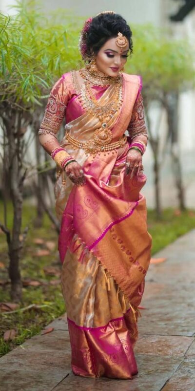 Cream Soft Lichi Silk Saree | Sarees, Bollywood Sarees, Creative Sarees, Designer Sarees, Embroidered Sarees, Ethnic Saree, Modern Digital sarees, Party Wear Sarees