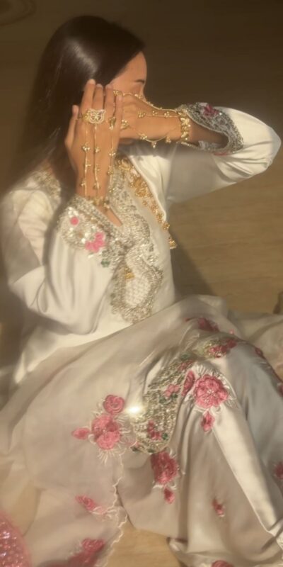 Dreamy Off White Japan Satin Embroidery Work Salwar Suit | Jump Suits, Salwar suit, Casual Suits, Creative suits, Designer Suits, Palazzo Suits, Party Wear Suits, Patiala Suits, Straight Suits