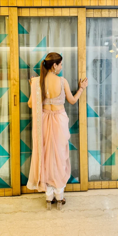 Fancy Light Peach Georgette Sequins Work Salwar Suit | Jump Suits, Salwar suit, Casual Suits, Creative suits, Designer Suits, Palazzo Suits, Party Wear Suits, Patiala Suits, Straight Suits