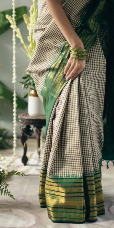 Green Lichi Silk Rich Pallu Border Saree | Sarees, Bollywood Sarees, Creative Sarees, Designer Sarees, Embroidered Sarees, Ethnic Saree, Modern Digital sarees, Party Wear Sarees