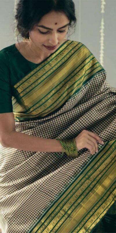 Green Lichi Silk Rich Pallu Border Saree | Sarees, Bollywood Sarees, Creative Sarees, Designer Sarees, Embroidered Sarees, Ethnic Saree, Modern Digital sarees, Party Wear Sarees