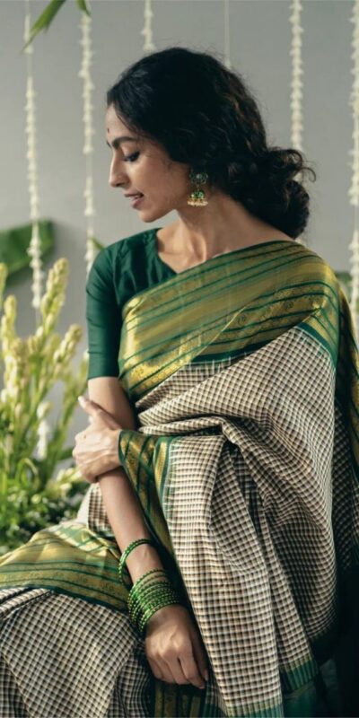 Green Soft Lichi Silk Rich Pallu Border Work Saree | Sarees, Bollywood Sarees, Creative Sarees, Designer Sarees, Embroidered Sarees, Ethnic Saree, Modern Digital sarees, Party Wear Sarees