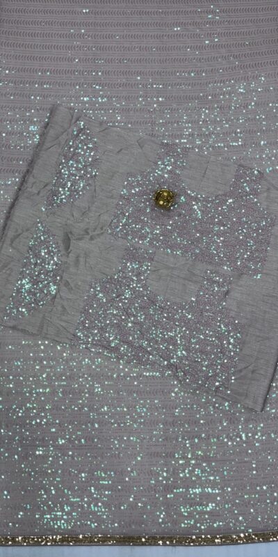 Grey Georgette Rainbow Sequins Saree | Sarees, Bollywood Sarees, Creative Sarees, Designer Sarees, Embroidered Sarees, Ethnic Saree, Modern Digital sarees, Party Wear Sarees