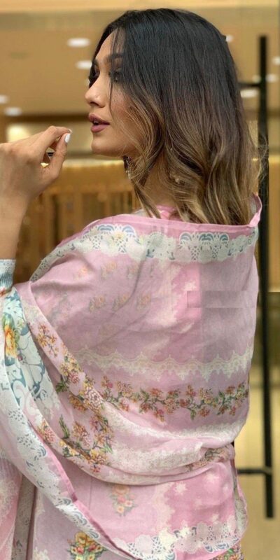 Light Pink Maslin Digital Printed Salwar Suit | Jump Suits, Salwar suit, Casual Suits, Creative suits, Designer Suits, Palazzo Suits, Party Wear Suits, Patiala Suits, Straight Suits