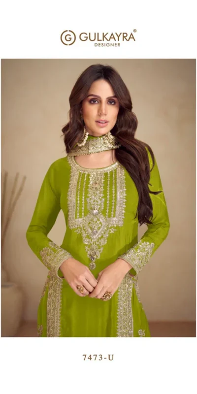 Mahendi Chinon Multi Embroidery Work Salwar Suit | Jump Suits, Tops & Bottoms, Track Suits, Salwar suit, Casual Suits, Creative suits, Designer Suits, Palazzo Suits, Party Wear Suits, Patiala Suits, Straight Suits, Trendy Wear