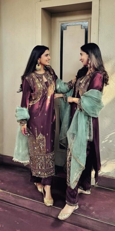 Maroon Chinon Sequence Embroidery Work Salwar Suit | Jump Suits, Salwar suit, Casual Suits, Creative suits, Designer Suits, Palazzo Suits, Party Wear Suits, Patiala Suits, Straight Suits