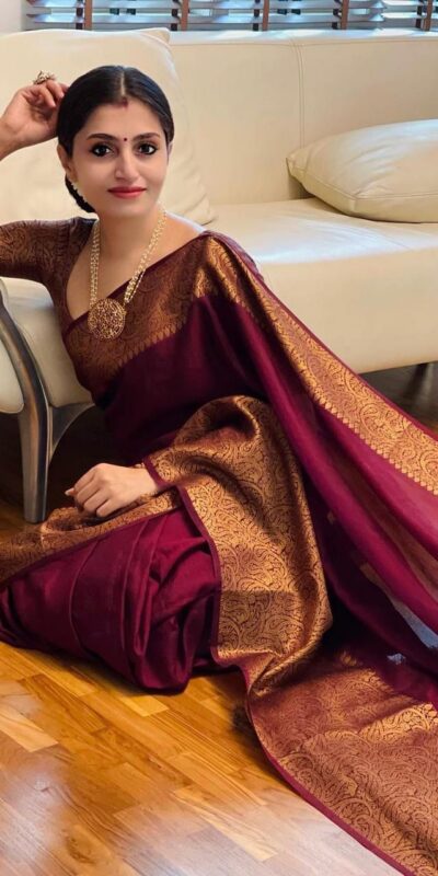 Maroon Soft Silk Cloth Jacquard All Over Saree | Sarees, Bollywood Sarees, Creative Sarees, Designer Sarees, Embroidered Sarees, Ethnic Saree, Modern Digital sarees, Party Wear Sarees