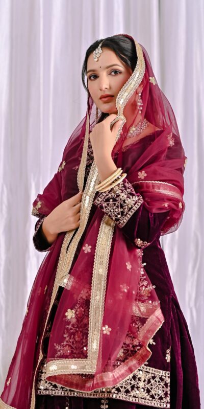 Maroon Viscous Velvet Embroidery Work Salwar Suit | Jump Suits, Salwar suit, Casual Suits, Creative suits, Designer Suits, Palazzo Suits, Party Wear Suits, Patiala Suits, Straight Suits