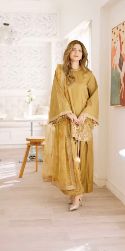 Mustard French Crep Silk With Sequence Salwar Suit | Jump Suits, Salwar suit, Casual Suits, Creative suits, Designer Suits, Palazzo Suits, Party Wear Suits, Patiala Suits, Straight Suits