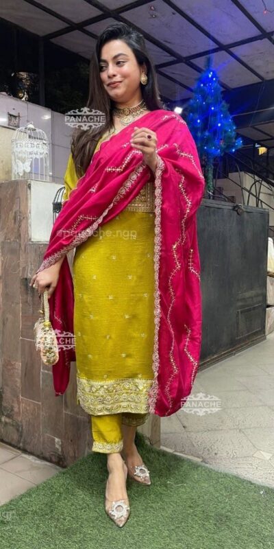 Mustered Chinon Embroidery Cut Work Salwar Suit | Jump Suits, Salwar suit, Casual Suits, Creative suits, Designer Suits, Palazzo Suits, Party Wear Suits, Patiala Suits, Straight Suits