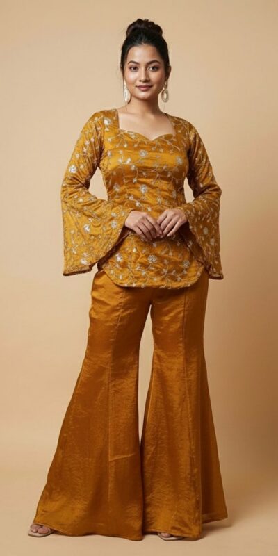 Mustered Fandy Silk Embroidery Work Salwar Suit | Jump Suits, Salwar suit, Casual Suits, Creative suits, Designer Suits, Palazzo Suits, Party Wear Suits, Patiala Suits, Straight Suits