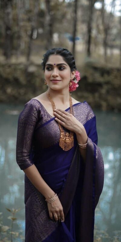 Navy Blue Soft Silk Jacquard All Over Saree | Sarees, Bollywood Sarees, Creative Sarees, Designer Sarees, Embroidered Sarees, Ethnic Saree, Modern Digital sarees, Party Wear Sarees