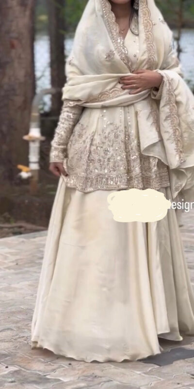 Off White Chinon Silk Embroidery Work Salwar Suit | Jump Suits, Tops & Bottoms, Track Suits, Salwar suit, Casual Suits, Creative suits, Designer Suits, Palazzo Suits, Party Wear Suits, Patiala Suits, Straight Suits, Trendy Wear