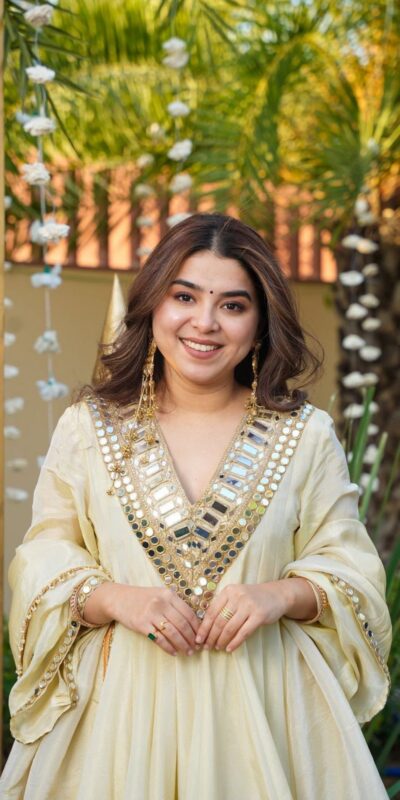 Off White Cosmos Silk Mirror Embroidery Work Salwar Suit | Jump Suits, Tops & Bottoms, Track Suits, Salwar suit, Casual Suits, Creative suits, Designer Suits, Palazzo Suits, Party Wear Suits, Patiala Suits, Straight Suits, Trendy Wear