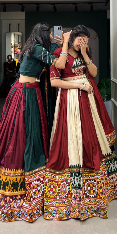 Off White Rayon Printed Silk Work Lehenga Choli | Lehenga, Bollywood Lehenga, Creative Lehenga, Designer Lehenga, Embroidered Lehenga, Party Wear Lehenga