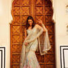 Off White Sharara Suit | Salwar suit, Casual Suits, Creative suits, Designer Suits, Palazzo Suits, Party Wear Suits, Straight Suits