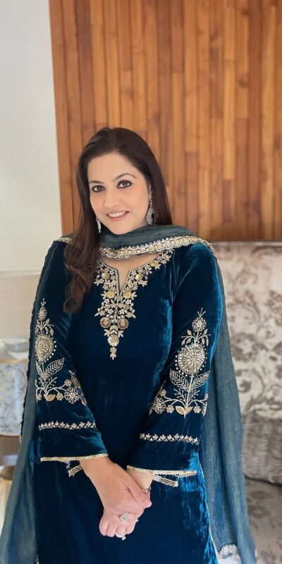 Peacock Blue Velvet Sequence Work Salwar Suit | Jump Suits, Tops & Bottoms, Track Suits, Salwar suit, Casual Suits, Creative suits, Designer Suits, Palazzo Suits, Party Wear Suits, Patiala Suits, Straight Suits, Trendy Wear