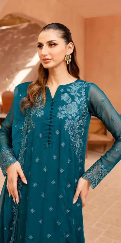 Perfect Teal Faux Georgette Embroider Salwar Suit | Jump Suits, Salwar suit, Casual Suits, Creative suits, Designer Suits, Palazzo Suits, Party Wear Suits, Patiala Suits, Straight Suits