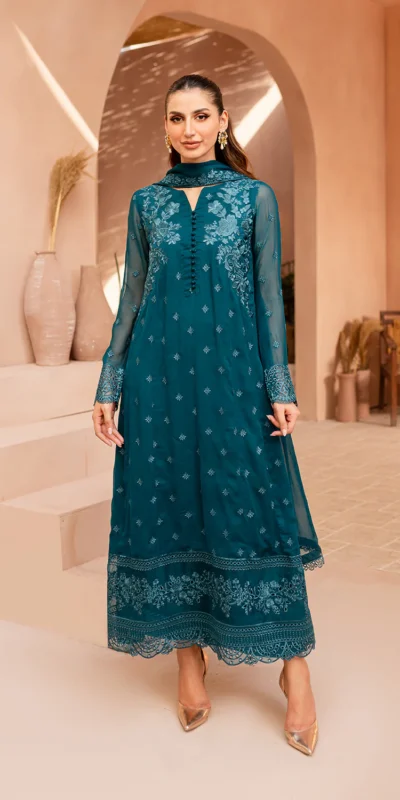 Perfect Teal Faux Georgette Embroider Salwar Suit | Jump Suits, Salwar suit, Casual Suits, Creative suits, Designer Suits, Palazzo Suits, Party Wear Suits, Patiala Suits, Straight Suits