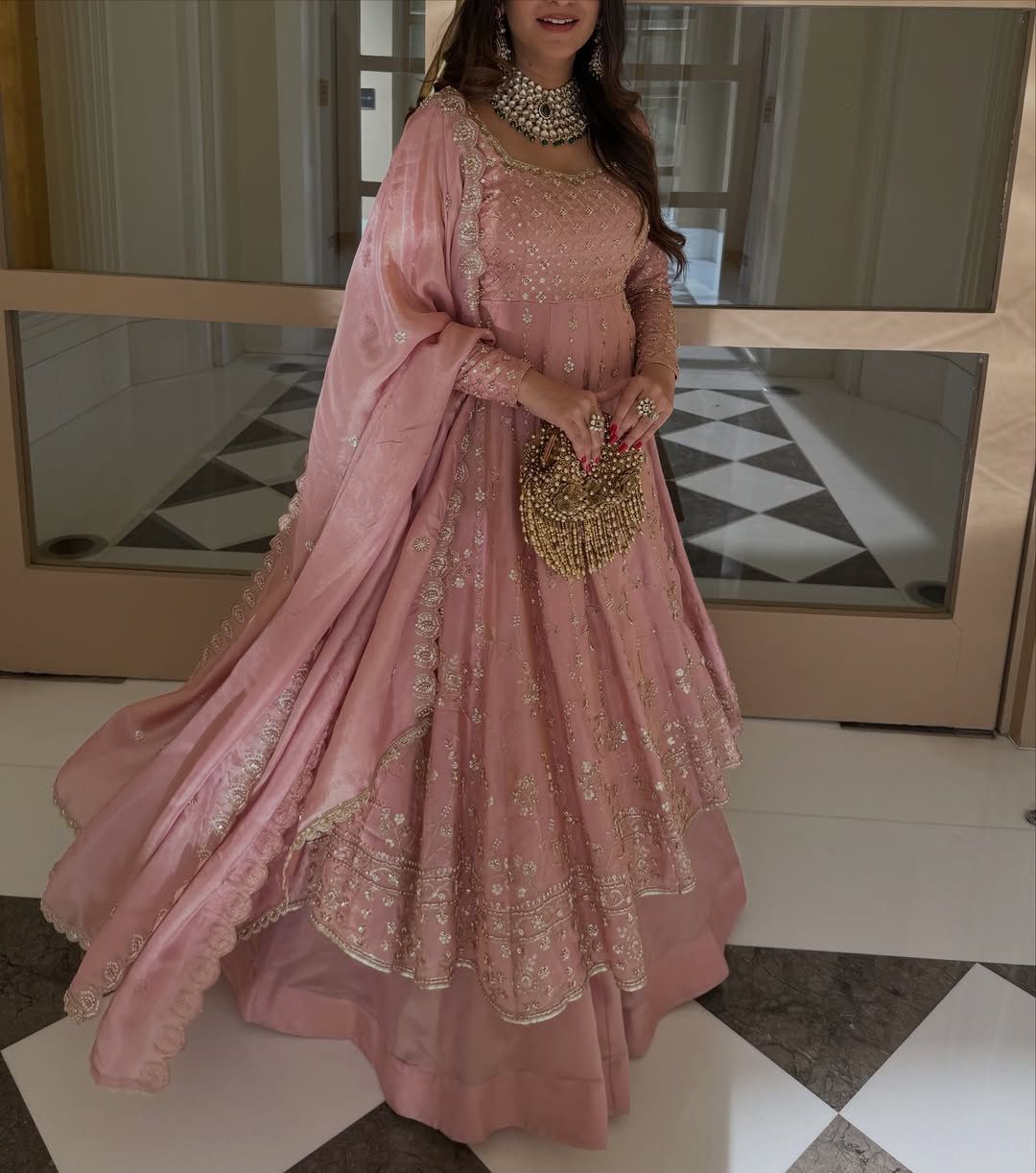 Pink Chinon Silk Lace Embroidery Work Lehenga Choli | Lehenga, Bollywood Lehenga, Creative Lehenga, Designer Lehenga, Embroidered Lehenga, Party Wear Lehenga
