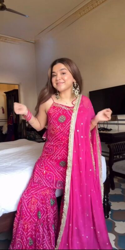 Pink Faux Georgette Printed Mirror Work Salwar Suit | Jump Suits, Salwar suit, Casual Suits, Creative suits, Designer Suits, Palazzo Suits, Party Wear Suits, Patiala Suits, Straight Suits