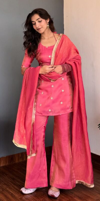 Pink NC Silk Lace Embroidery Work Salwar Suit | Jump Suits, Salwar suit, Casual Suits, Creative suits, Designer Suits, Palazzo Suits, Party Wear Suits, Patiala Suits, Straight Suits