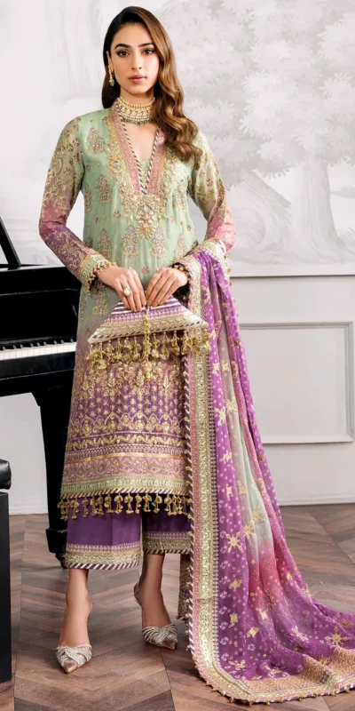 Pista Georgette Digital Print Sequence Work Salwar Suit | Jump Suits, Salwar suit, Casual Suits, Creative suits, Designer Suits, Palazzo Suits, Party Wear Suits, Patiala Suits, Straight Suits