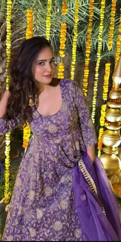 Purple Crunchy Silk Embroidery Work Anarkali Suit | Anarkali Suits, Bollywood Anarkali, Creative-Anarkali, Designer Anarkali, Embroidered Anarkali, Party Wear Anarkali
