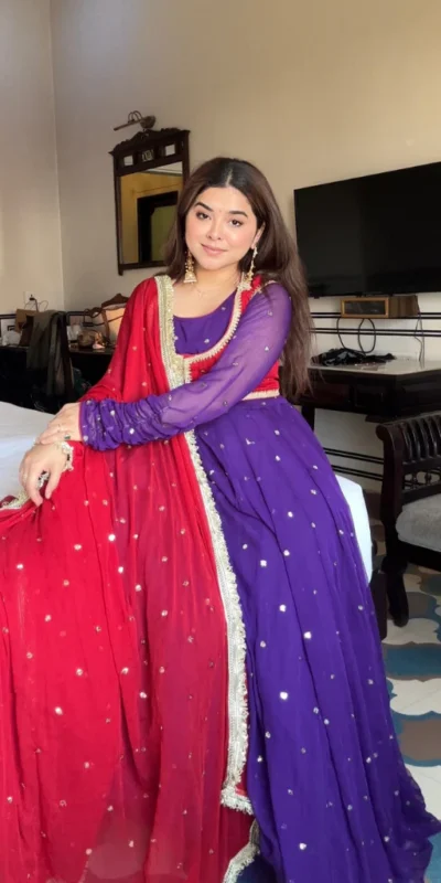 Purple Faux Georgette Sequence Lace Work Salwar Suit | Jump Suits, Salwar suit, Casual Suits, Creative suits, Designer Suits, Palazzo Suits, Party Wear Suits, Patiala Suits, Straight Suits