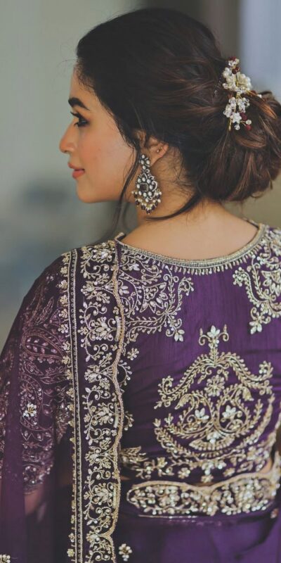 Purple Soft Organza Silk Thread Sequence Work Saree | Sarees, Bollywood Sarees, Creative Sarees, Designer Sarees, Embroidered Sarees, Ethnic Saree, Modern Digital sarees, Party Wear Sarees