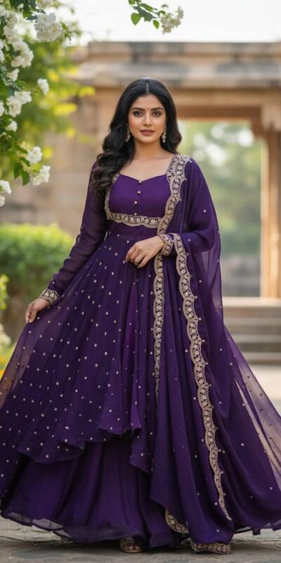 Purple Vichitra Silk Zari Embroidery Work Salwar Suit | Jump Suits, Salwar suit, Casual Suits, Creative suits, Designer Suits, Palazzo Suits, Party Wear Suits, Patiala Suits, Straight Suits