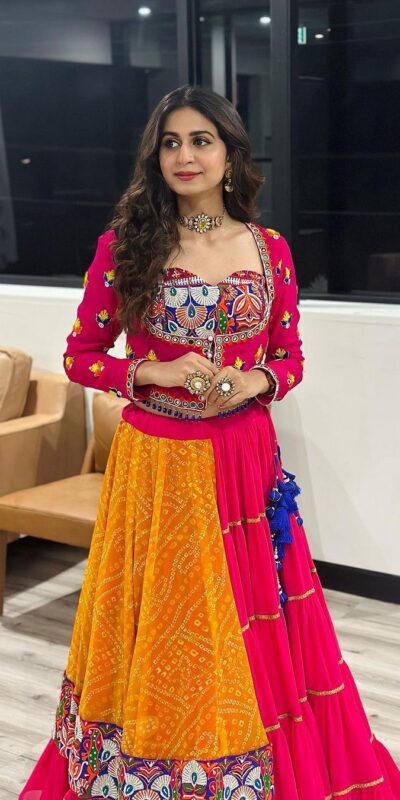 Red Georgette Digital Print Lehenga Choli | Lehenga, Bollywood Lehenga, Creative Lehenga, Designer Lehenga, Embroidered Lehenga, Party Wear Lehenga