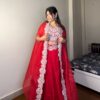 Red Georgette Sequence Diamond Work Dhoti Suit | Jump Suits, Salwar suit, Casual Suits, Creative suits, Designer Suits, Palazzo Suits, Party Wear Suits, Patiala Suits, Straight Suits