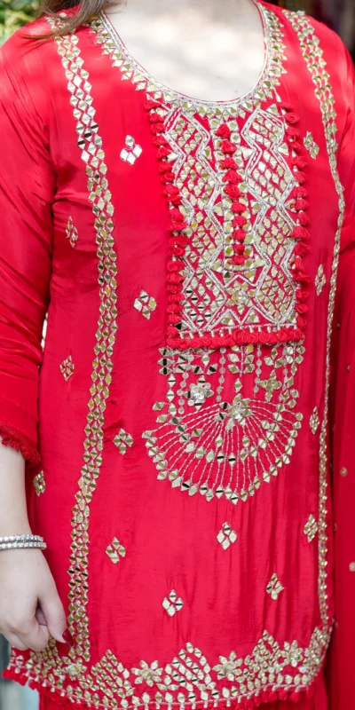 Red Georgette With Sequence Work Salwar Suit | Jump Suits, Salwar suit, Casual Suits, Creative suits, Designer Suits, Palazzo Suits, Party Wear Suits, Patiala Suits, Straight Suits