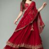 Red Sequins Work Lehenga Choli | Lehenga, Bollywood Lehenga, Creative Lehenga, Designer Lehenga, Embroidered Lehenga, Party Wear Lehenga