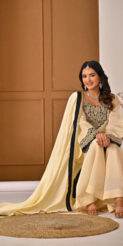 Shiny Cream Roman Silk Diamond Work Salwar Suit | Jump Suits, Salwar suit, Casual Suits, Creative suits, Designer Suits, Palazzo Suits, Party Wear Suits, Patiala Suits, Straight Suits
