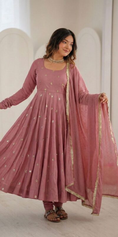 Shiny Peach Roman Silk Embroidery Work Salwar Suit | Jump Suits, Salwar suit, Casual Suits, Creative suits, Designer Suits, Palazzo Suits, Party Wear Suits, Patiala Suits, Straight Suits