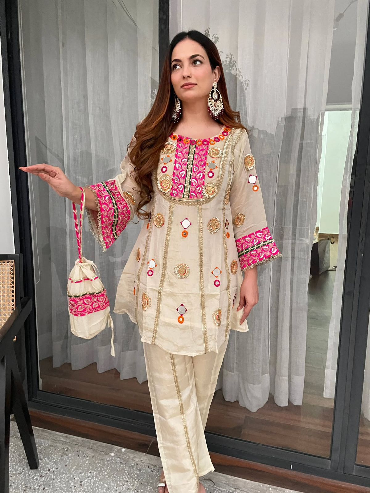 LG 2091 Cream in Cos Moss Mirror Work & Embroidery Work Salwar Suit . Festive Deal ₹2049. Delivery 4-6 Working Days. Shop now. | Jump Suits, Salwar suit, Casual Suits, Creative suits, Designer Suits, Palazzo Suits, Party Wear Suits, Patiala Suits, Straight Suits