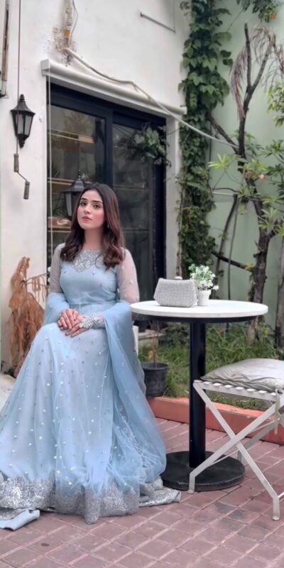 Sky Blue Faux Georgette Sequence Work Lehenga Choli | Lehenga, Bollywood Lehenga, Creative Lehenga, Designer Lehenga, Embroidered Lehenga, Party Wear Lehenga