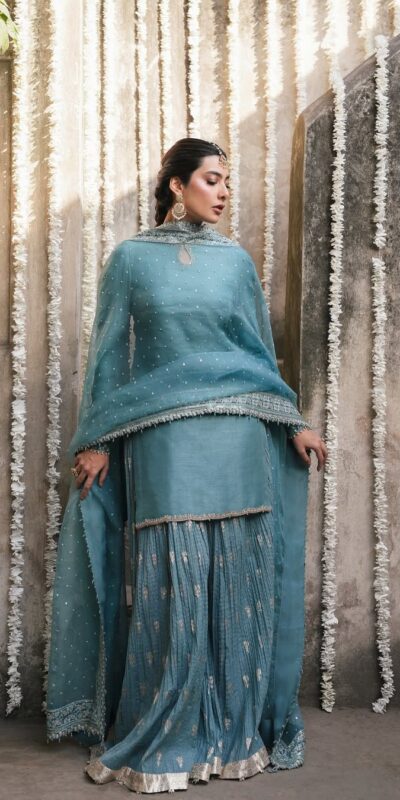 Sky Blue Faux Georgette Sequence Work Salwar Suit | Jump Suits, Salwar suit, Casual Suits, Creative suits, Designer Suits, Palazzo Suits, Party Wear Suits, Patiala Suits, Straight Suits