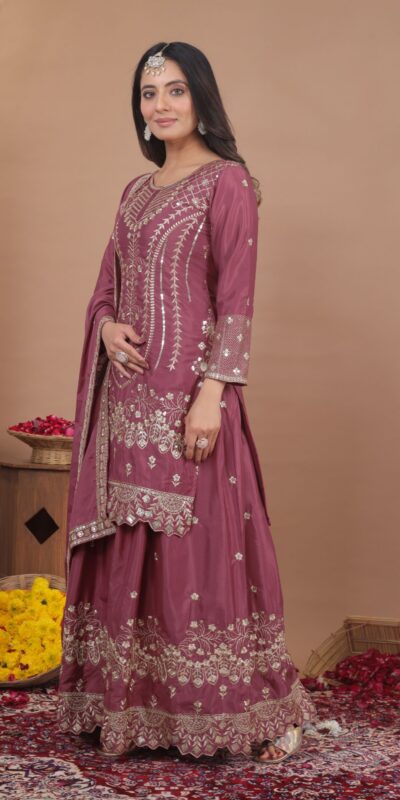 Super Onion Natural Crep Embroider Work Salwar Suit | Jump Suits, Salwar suit, Casual Suits, Creative suits, Designer Suits, Palazzo Suits, Party Wear Suits, Patiala Suits, Straight Suits