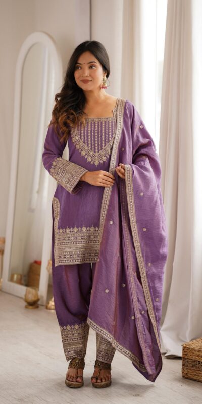 KB 303 Onion Vichitra Silk Salwar Suit with Embroidery Work. Wedding, Party, Festive, Events, Grab it for ₹2049. Delivery 4-6 Working Days. Shop now. | Jump Suits, Salwar suit, Casual Suits, Creative suits, Designer Suits, Palazzo Suits, Party Wear Suits, Patiala Suits, Straight Suits
