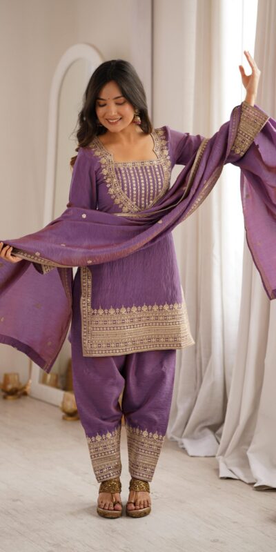 KB 303 Onion Vichitra Silk Salwar Suit with Embroidery Work. Wedding, Party, Festive, Events, Grab it for ₹2049. Delivery 4-6 Working Days. Shop now. | Jump Suits, Salwar suit, Casual Suits, Creative suits, Designer Suits, Palazzo Suits, Party Wear Suits, Patiala Suits, Straight Suits